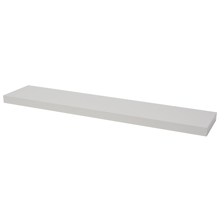 Pekodom 4XS Lacquered White Shelf 800x235x18mm RRP 12.99 CLEARANCE XL 3.99